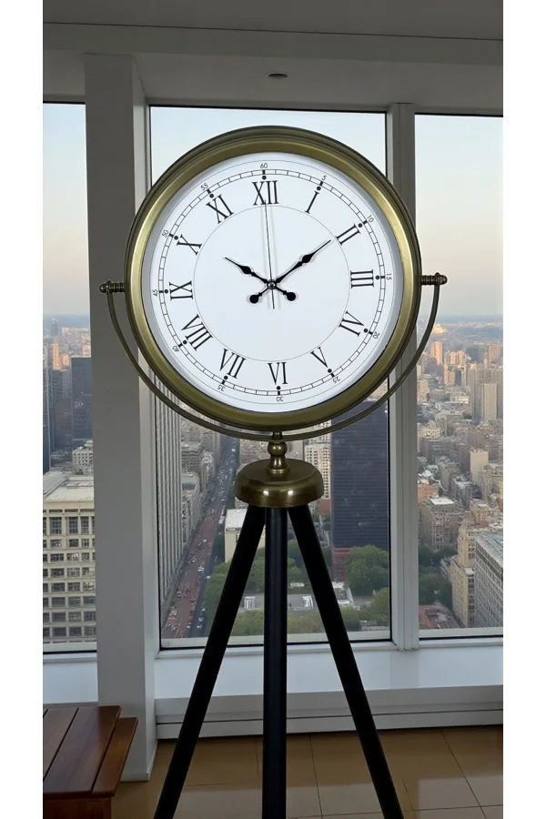 Prestij Vintage Tripod Ayaklı Saat