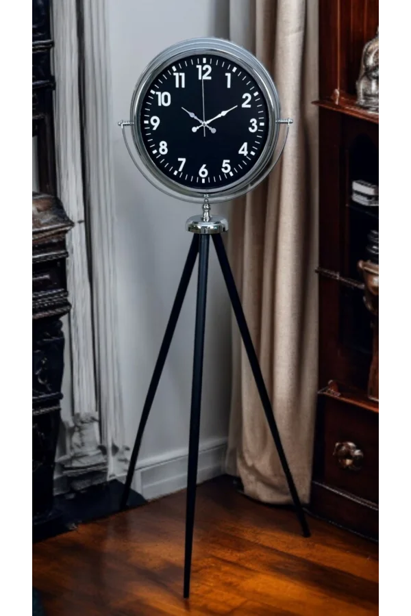 Prime Krom Tripod Ayaklı Saat