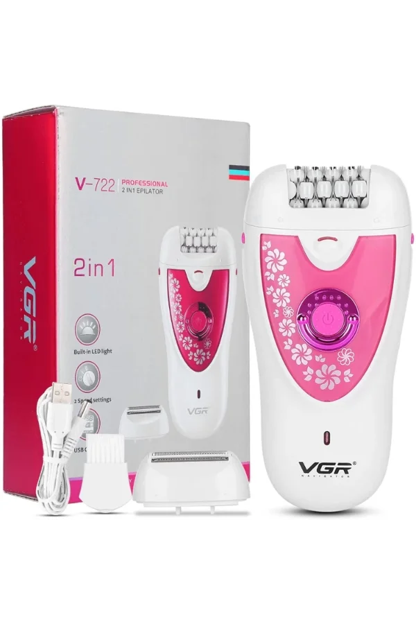 Profesyonel 2 Başlıklı Epilasyon Aleti
