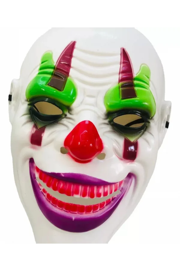 Psikopat Palyaço Temalı Joker Maskesi