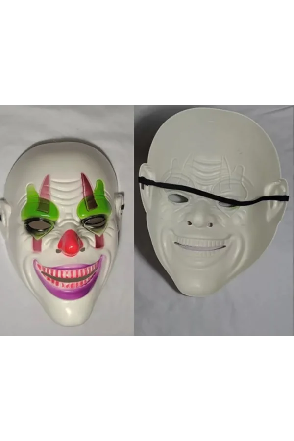 Psikopat Palyaço Temalı Joker Maskesi