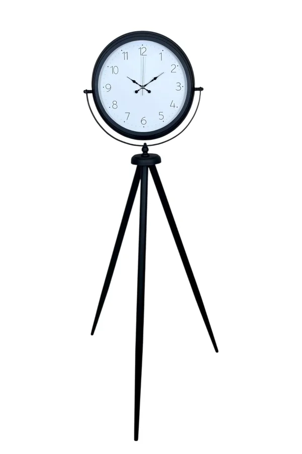 Pure Black Tripod Ayaklı Saat