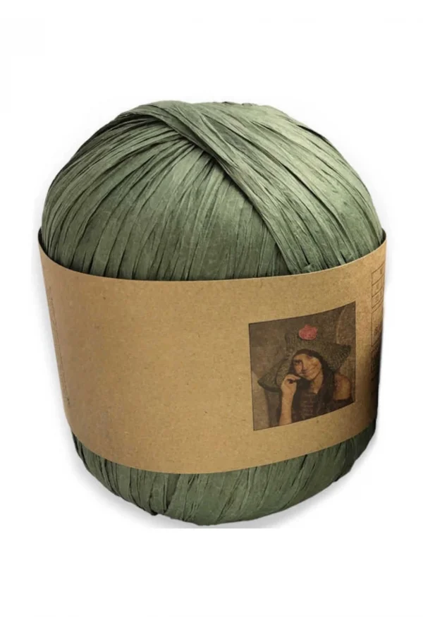 Rafya İp 50 gr Haki