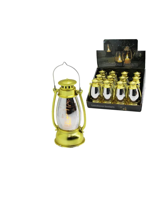 Ramazan Temalı Gold Gaz Lambası LED Işık