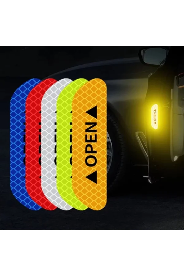 Reflektif Araç Kapı Stickerı