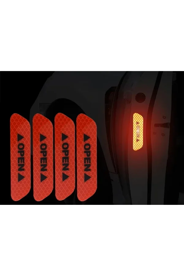 Reflektif Araç Kapı Stickerı