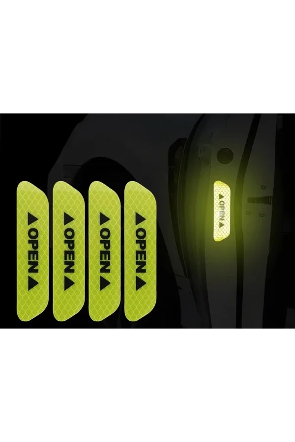 Reflektif Araç Kapı Stickerı