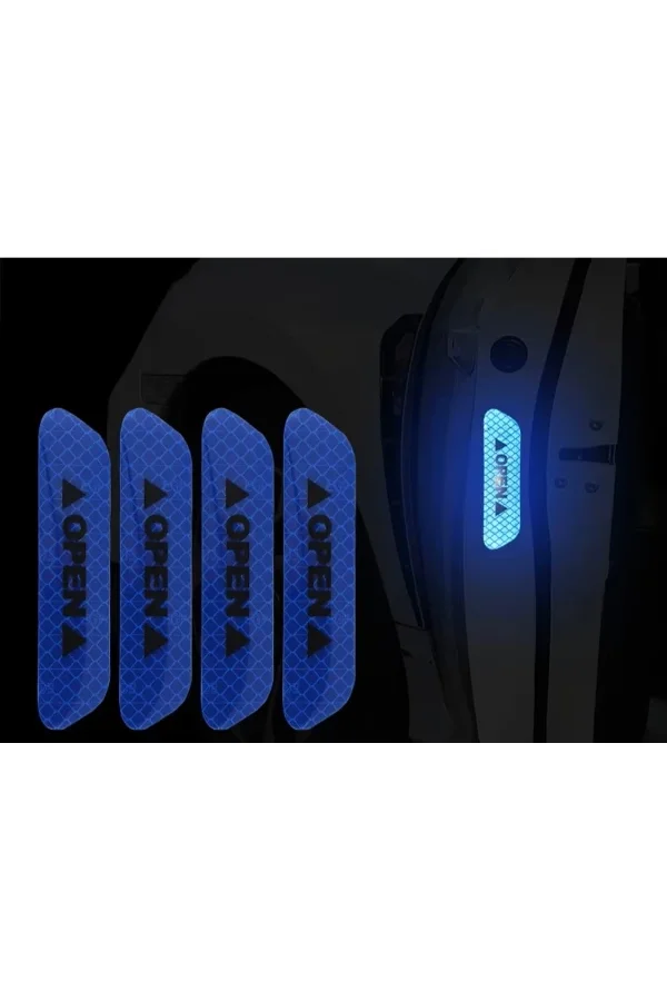 Reflektif Araç Kapı Stickerı
