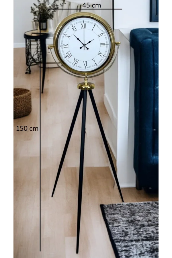 Regal Gold Tripod Ayaklı Saat