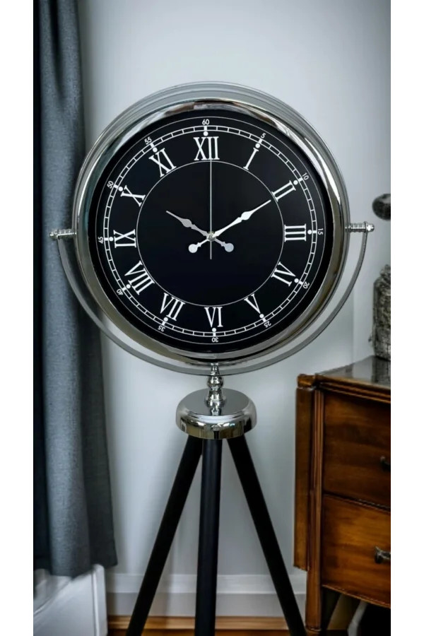Regal Krom Tripod Ayaklı Saat