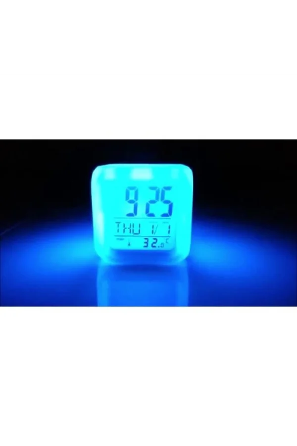 Renk Değiştiren Küp Saat