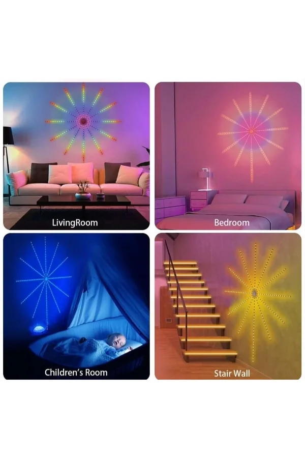 RGB Şerit LED İç Mekan Palmiye Model