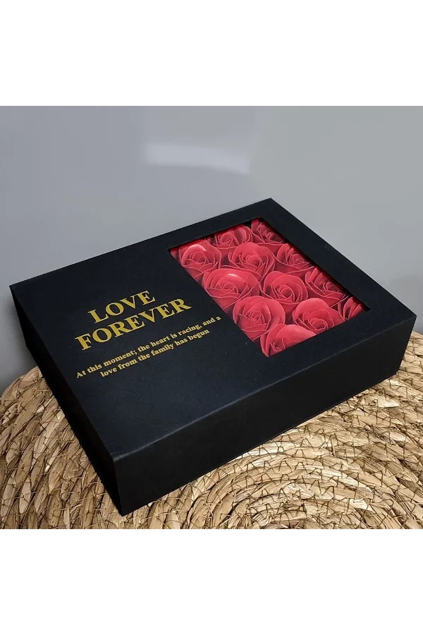 Romantik Gül ve İstiridye İnci Kolye Seti