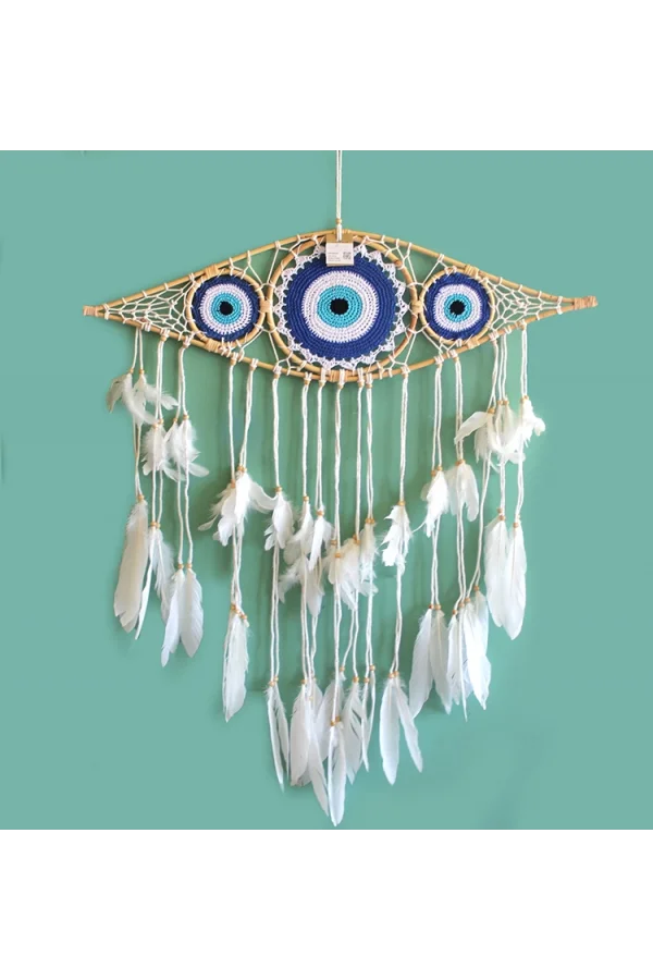 Rüya Kapanı Dream Catcher Göz Tasarımı Model 4