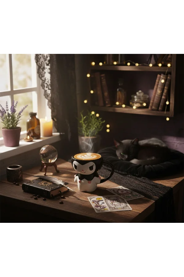 Sanrio Kuromi Kapaklı Kupa