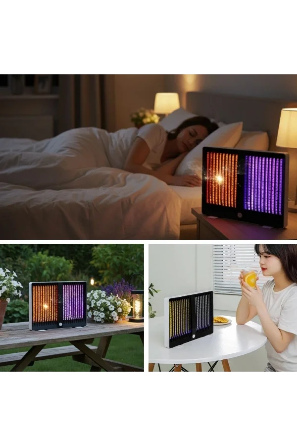 Şarjlı Sivrisinek Öldürücü Lamba UV Işıklı