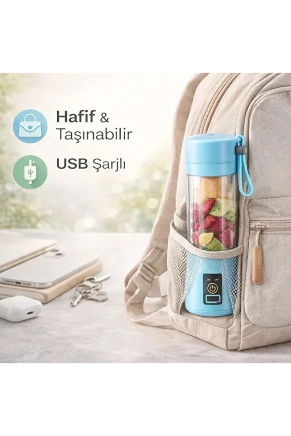 Şarjlı Taşınabilir Smoothie Blender