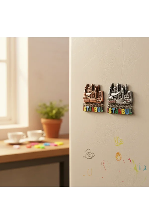 Sarkaçlı İstanbul Temalı Magnet