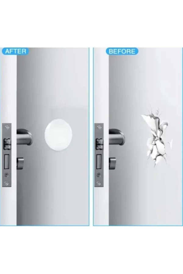 Şeffaf Silikon Mobilya ve Kapı Durdurucu Darbe Pedi 4lü Set