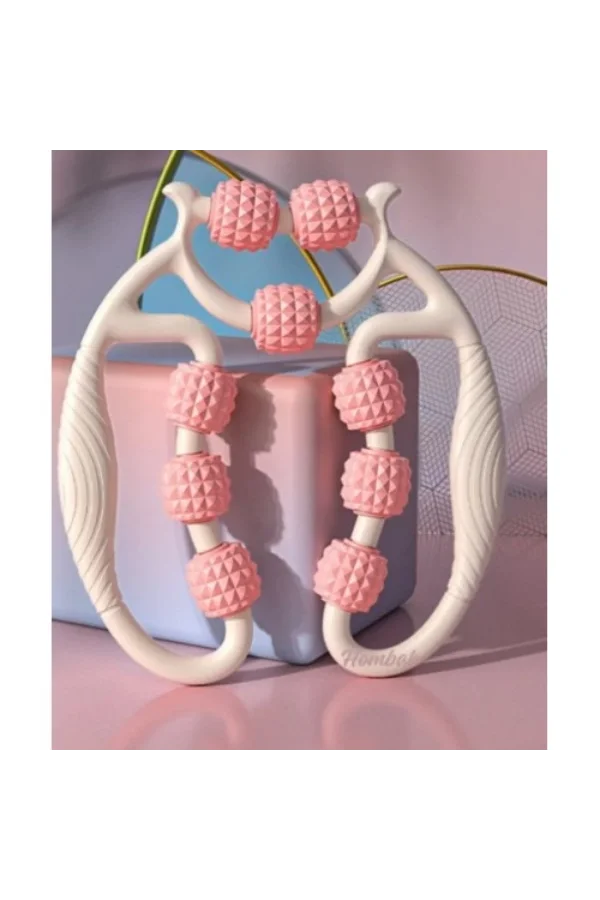 Selülit Masaj Aleti 9 Tekerlekli Lenf Drenaj Rulosu