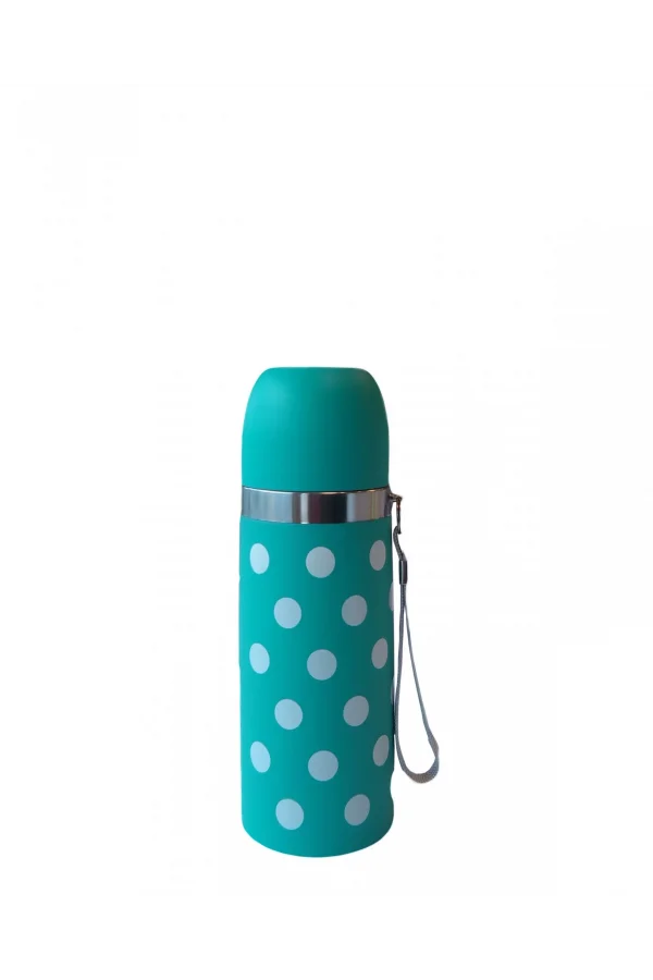 Sema Baby Puantiyeli Bebek Termosu 350 ml - Mavi