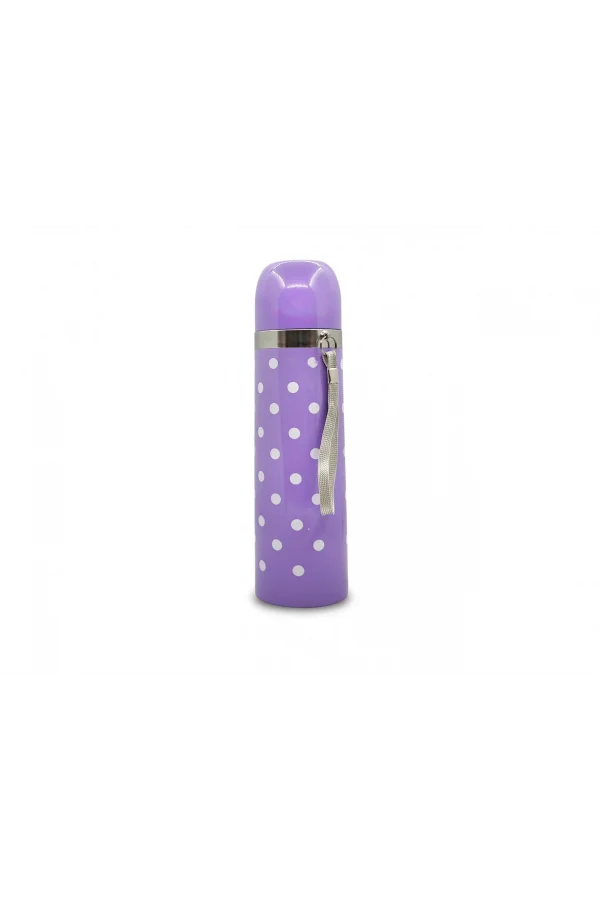 Sema Baby Puantiyeli Bebek Termosu 500 ml - Mor