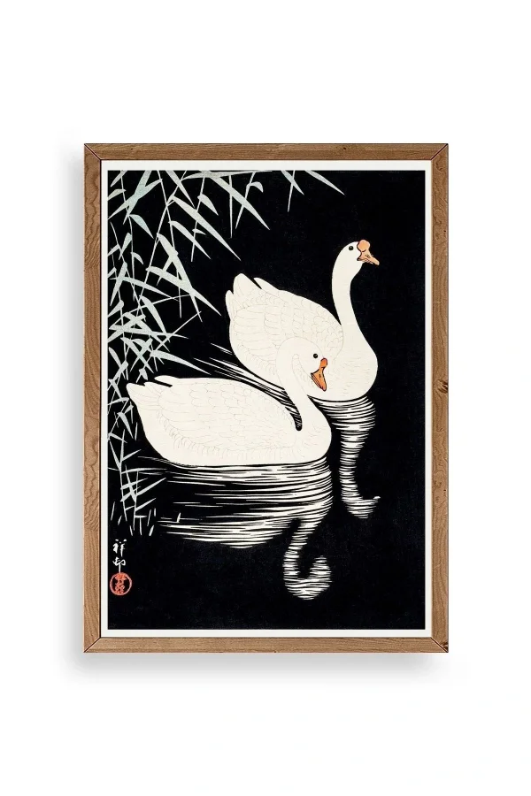 Sepia Herbes Ahşap Çerçeveli Tablo