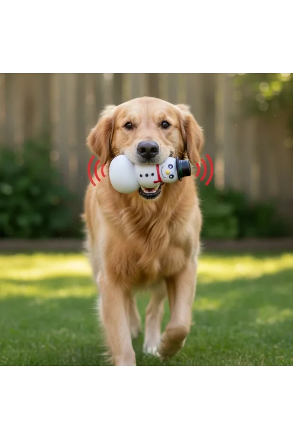 Sesli Kardan Adam Tasarımlı Oyuncak