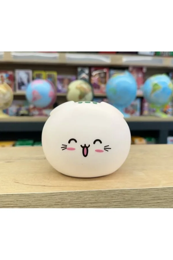 Sevimli Kedi Temalı Dokunmatik Gece Lambası