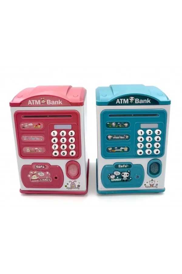 Sevimli Tasarımlı Şifreli ATM Kumbara