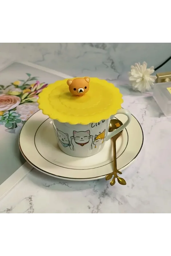 Silikon Bardak Kapağı