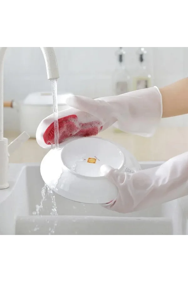 Silikon Bulaşık Yıkama Eldiveni