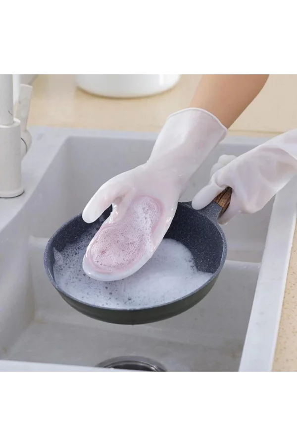 Silikon Bulaşık Yıkama Eldiveni