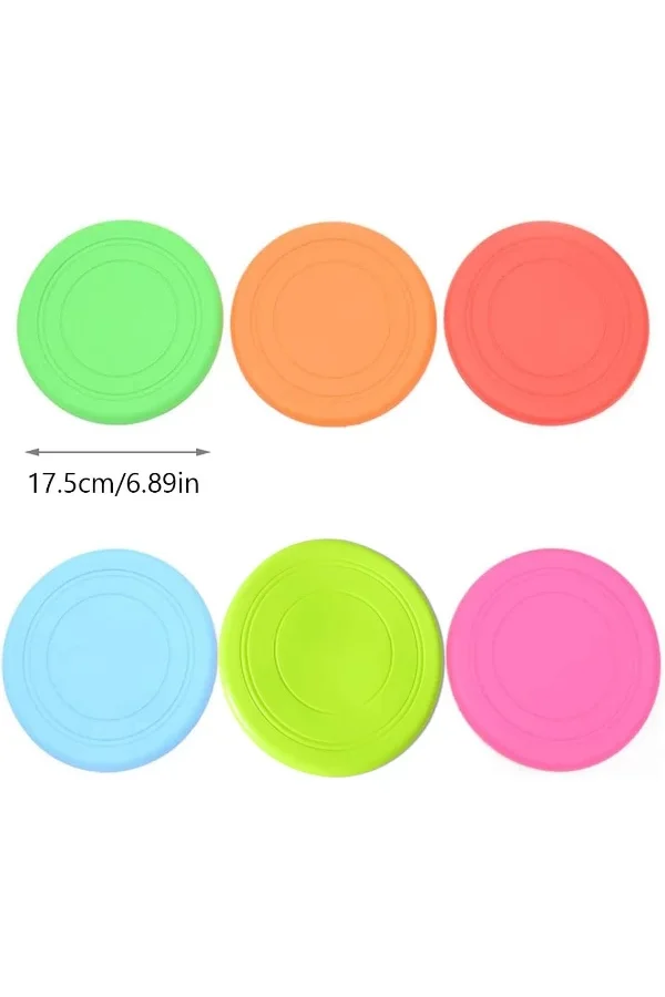 Silikon Frizbi Köpek Oyuncağı