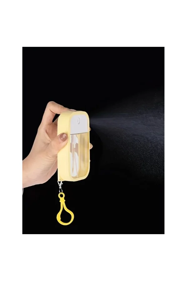 Silikon Kılıflı Anahtarlıklı Sprey Şişesi