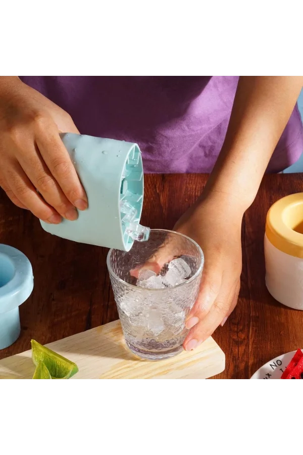 Silikon Küp Buz Kalıbı