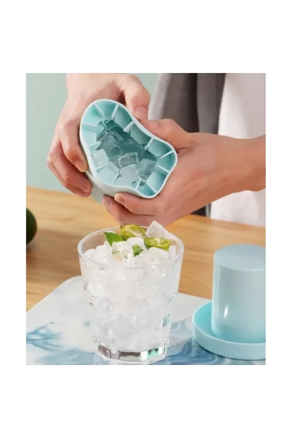 Silikon Küp Buz Kalıbı