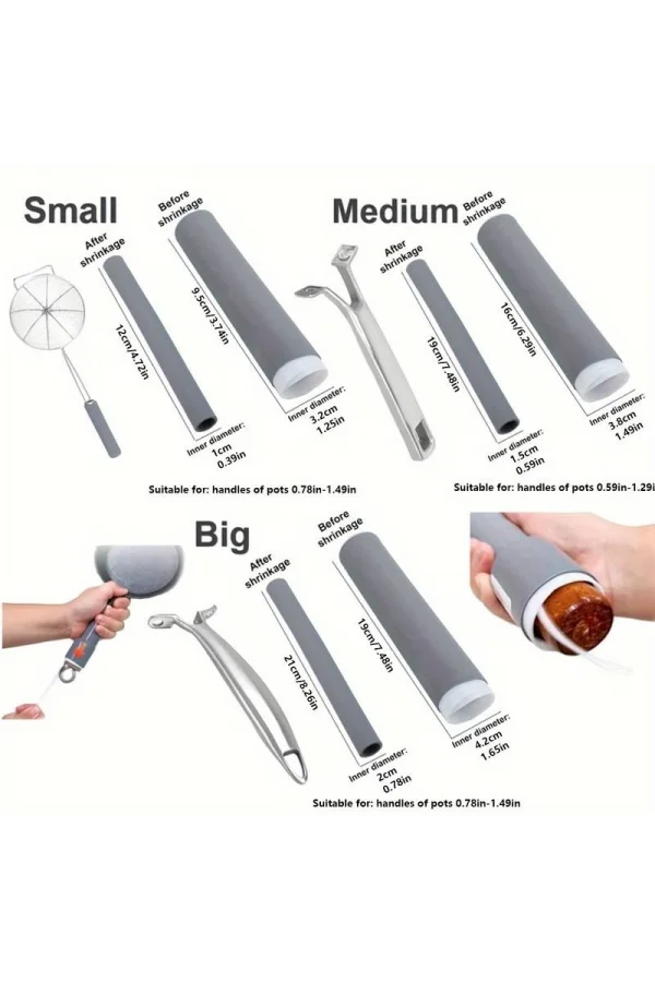 Silikon Tencere Sapı Koruması