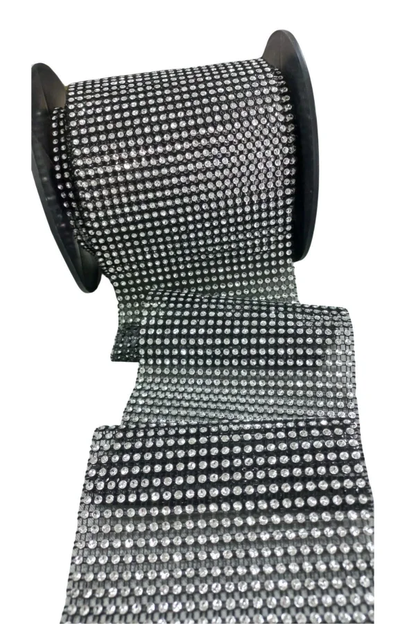 Sıralı Taş Şerit 24lü Siyah 5 Metre