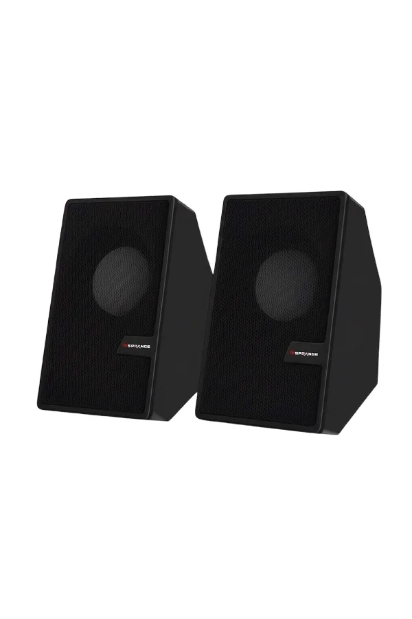 Siyah USB 2.0 + 3.5mm USB Hoparlör