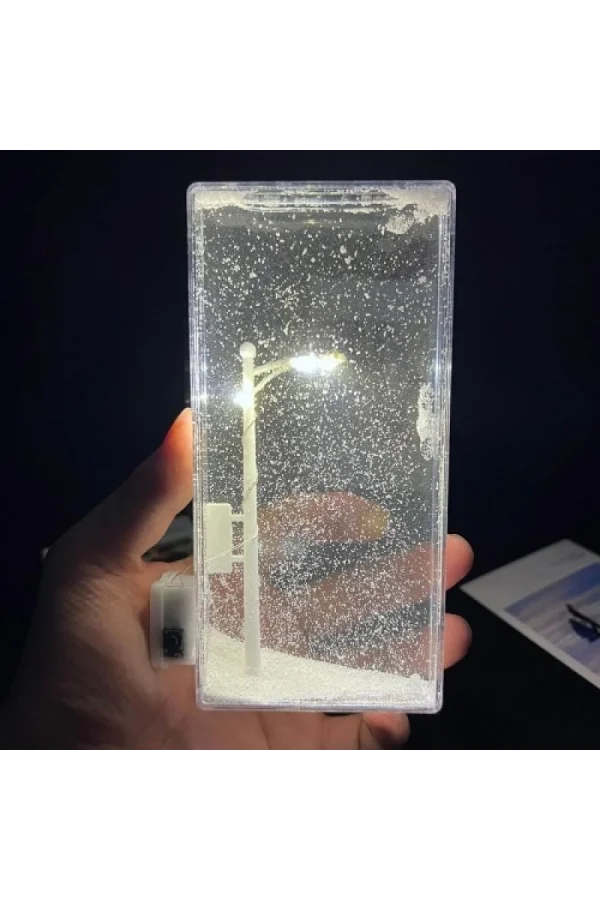 Sokak Lambalı Kar Küresi Demonte