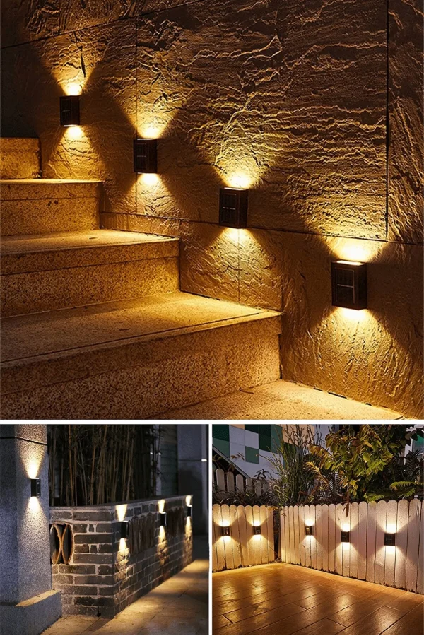 Solar Aplik Çift Taraflı Lamba