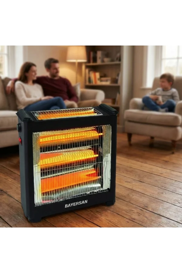 Şömine Tipi Isıtıcı Soba 2400W