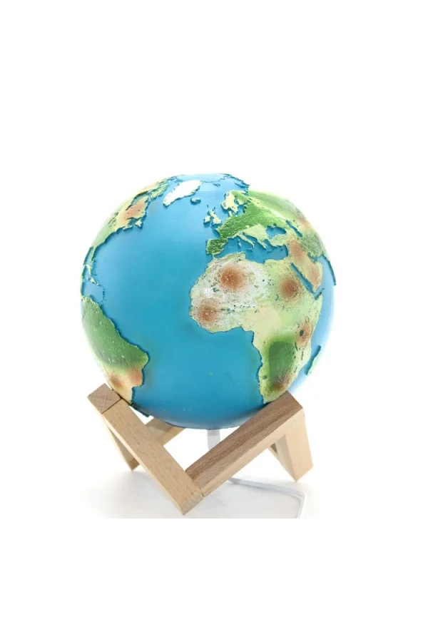 Standlı Işıklı Dünya Küre