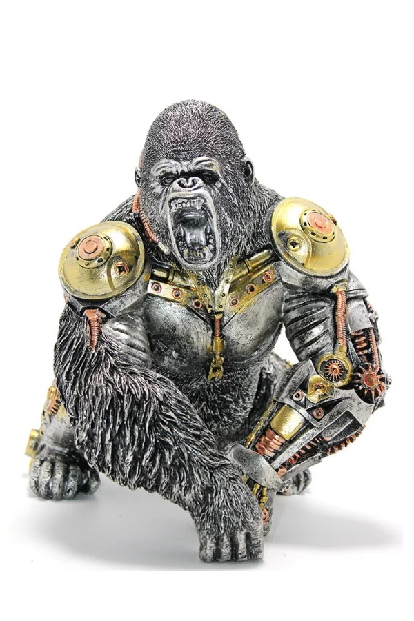 Steampunk Polyester King Kong Figürü