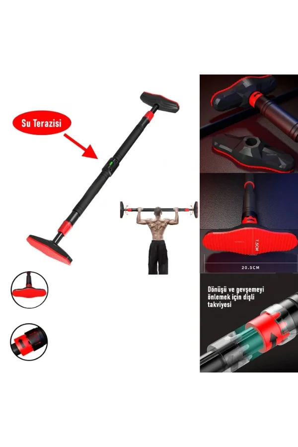 Su Terazili Barfiks Demiri 70-100 cm