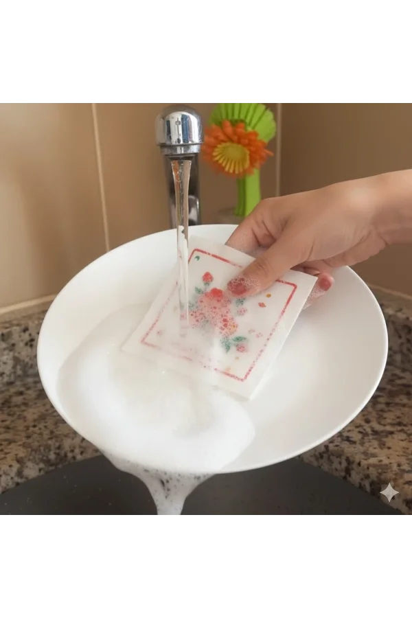 Suda Büyüyen Sünger