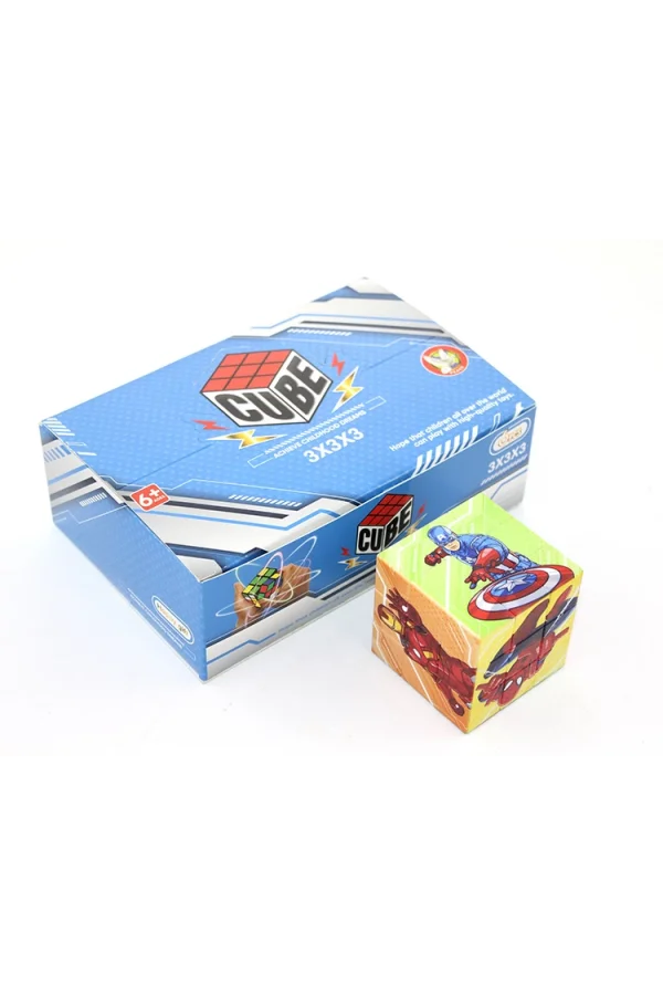 Süper Kahramanlı Küp Yapboz