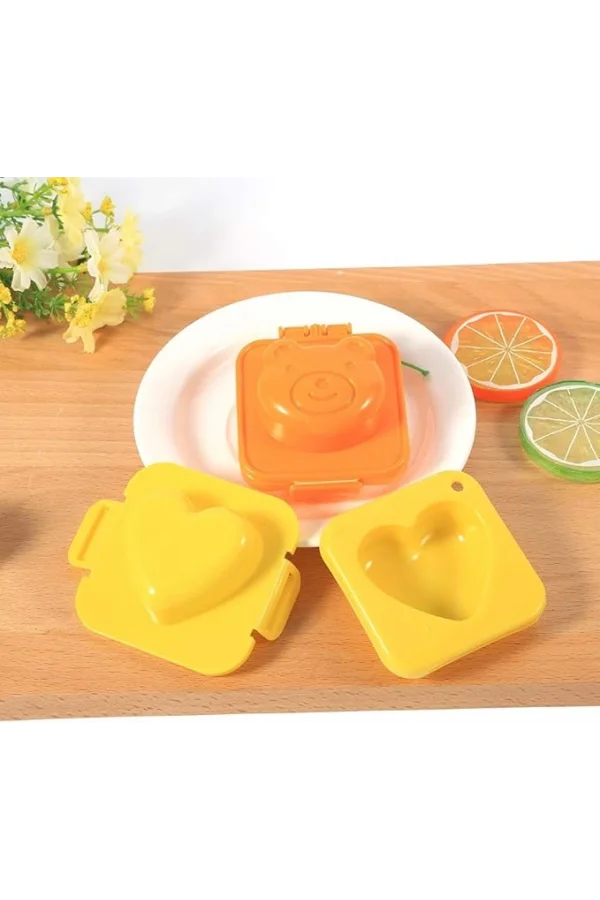 Suşi Ve Haşlanmış Yumurta Kalıbı 3 Adet