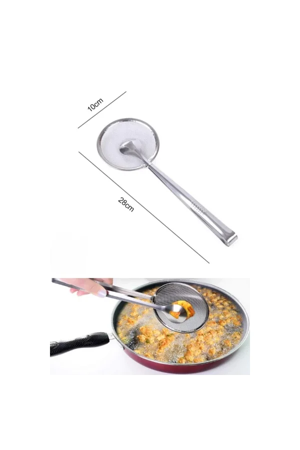 Süzgeçli Kevgirli Haşlama Kızartma Maşası